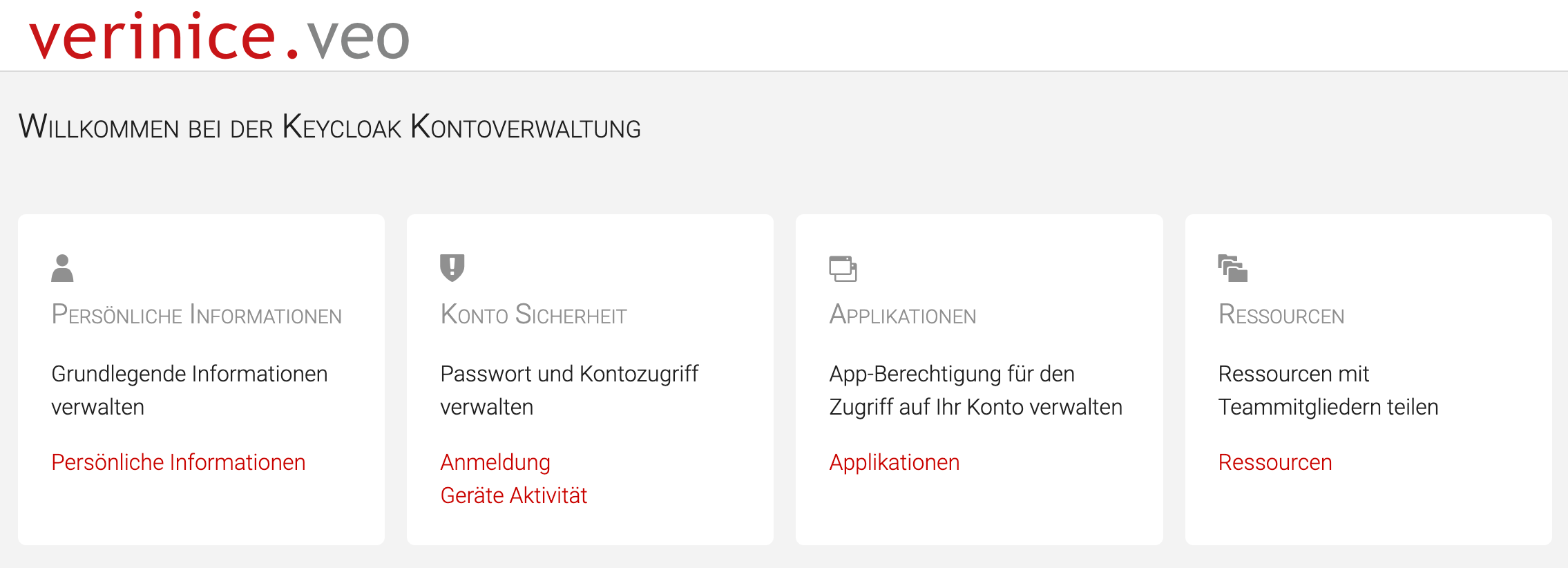Benutzerkonto bearbeiten